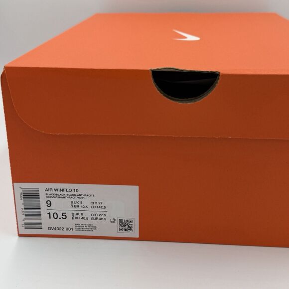 Nike Air Winflo 10 Men\'s Running Shoes Black AnthraciteDV4022-001 Size 9 NEW main image 5